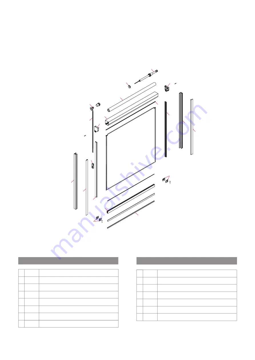 Gimenez Ganga Anti-wind PREMIUM 65 mosquito screen Assembly Manual Download Page 5