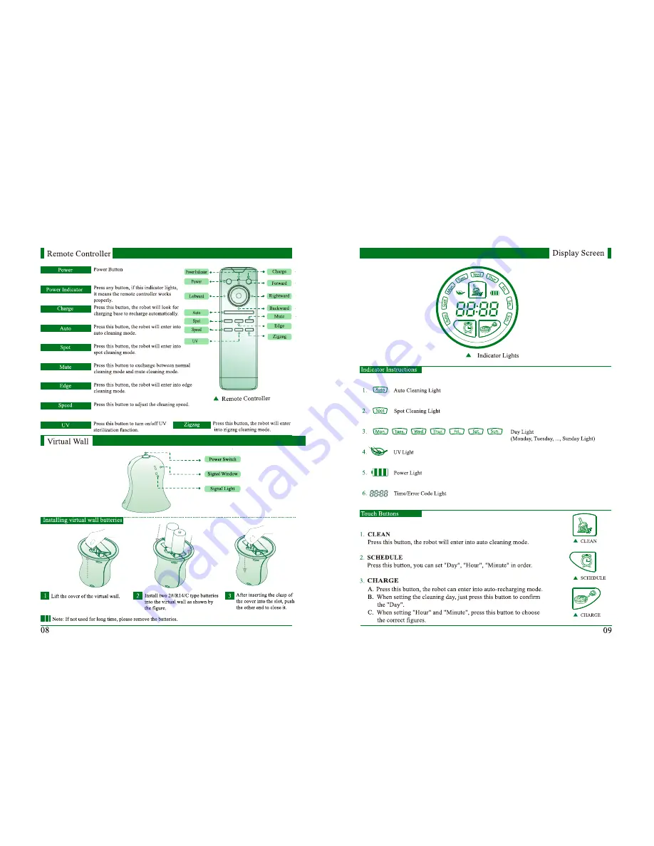 GINGER-ROBOTICS D6601 User Manual Download Page 6