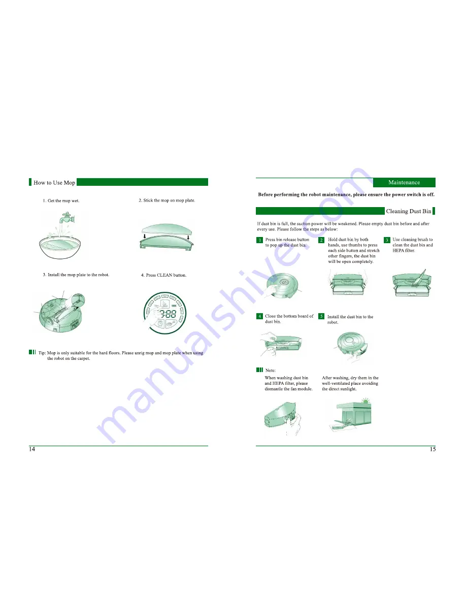 GINGER-ROBOTICS D6601 User Manual Download Page 9