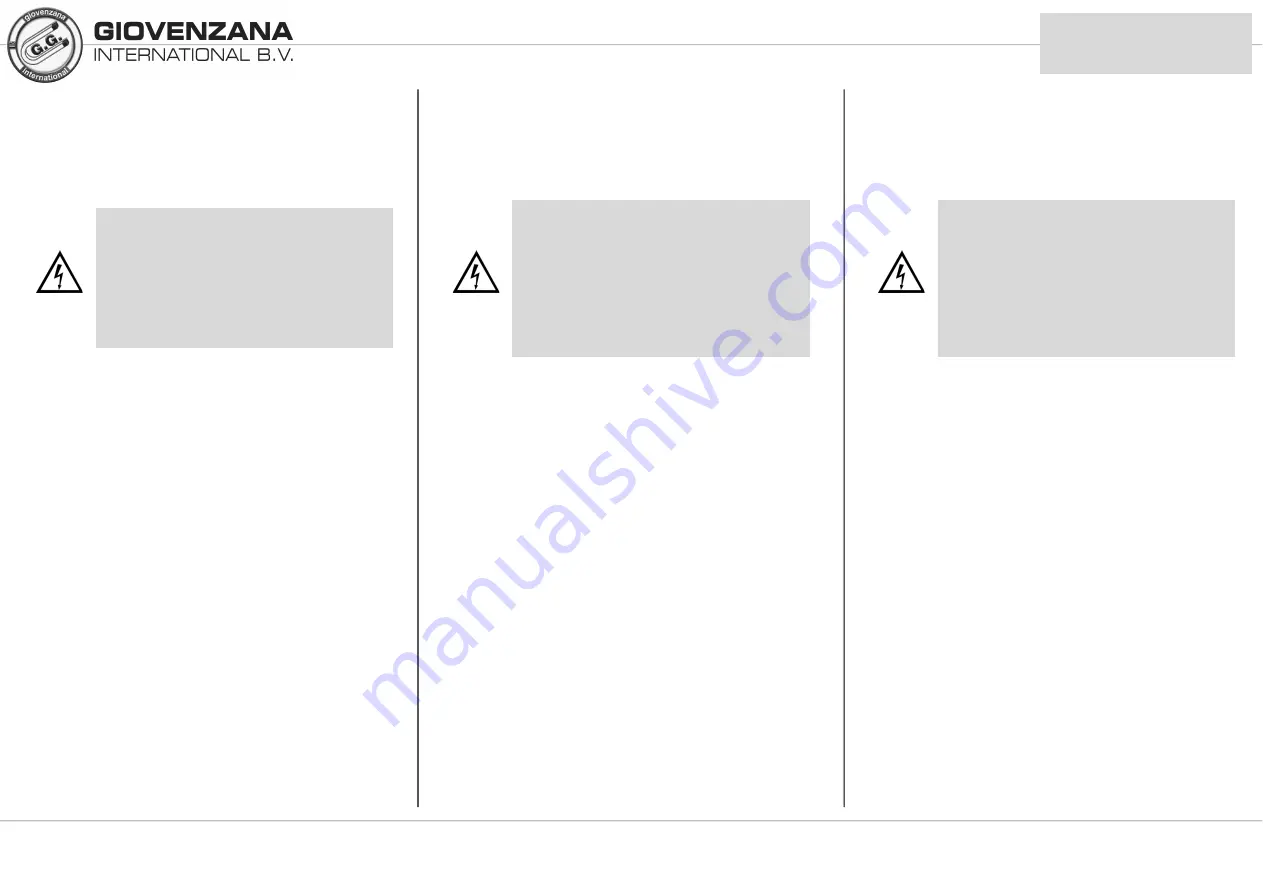 Giovenzana TR85H7PW Скачать руководство пользователя страница 10