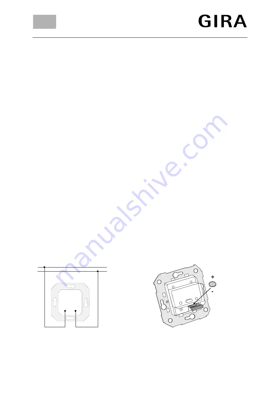 Gira 0096 Instructions For Installation Download Page 1