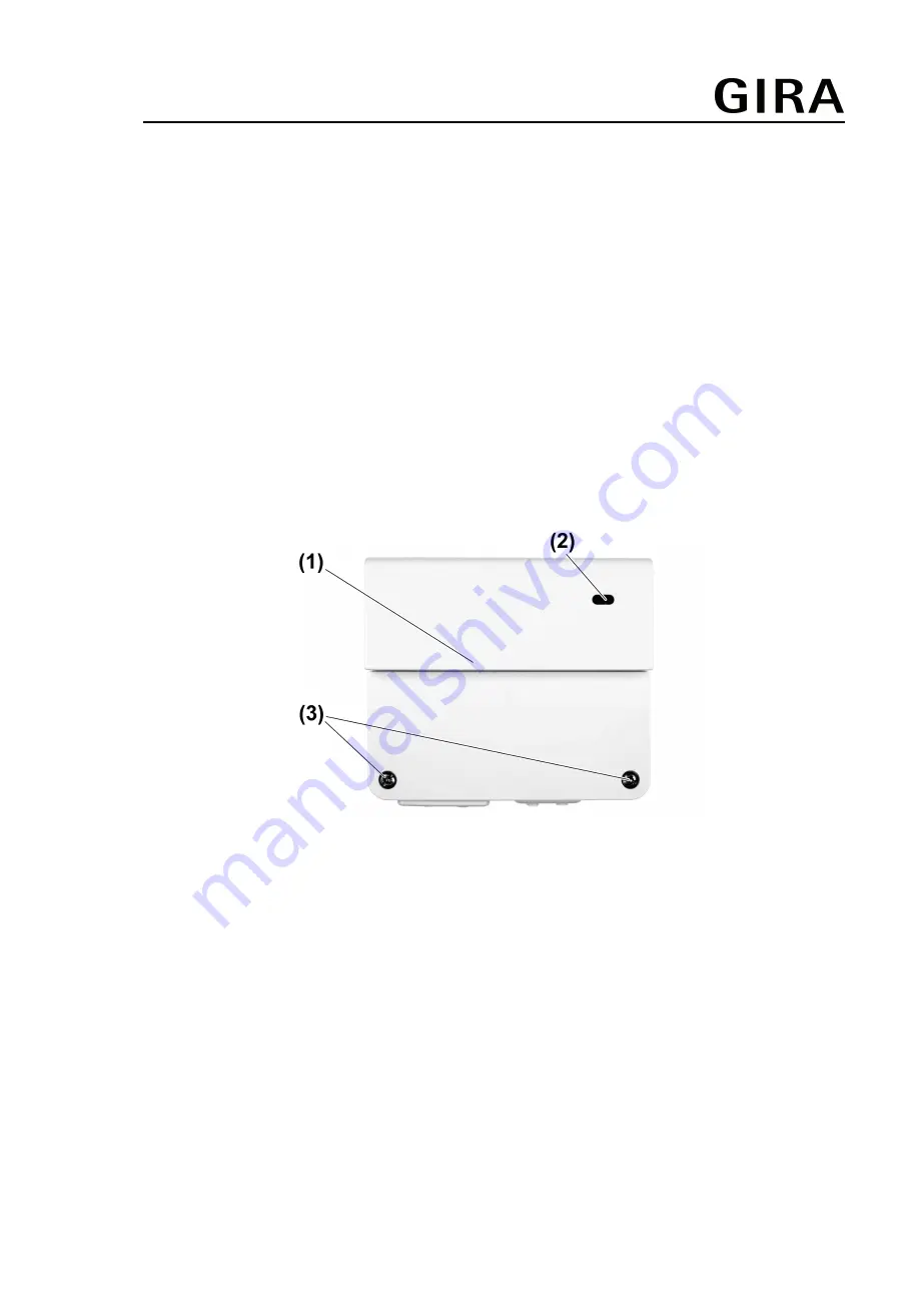 Gira 0913 00 Operating Instructions Manual Download Page 1