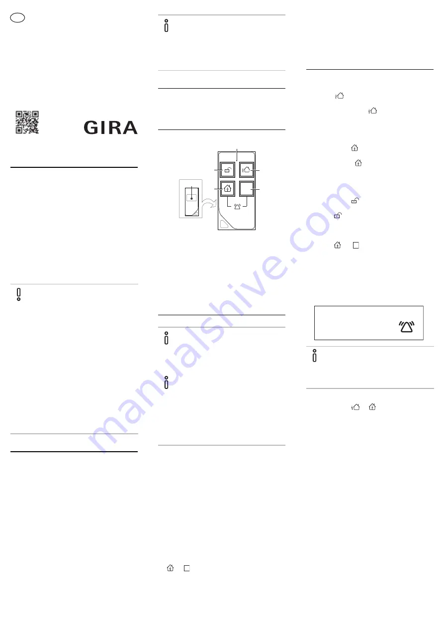 Gira 5217 00 Operating Instructions Download Page 1