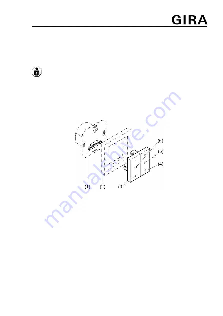 Gira 5363 Series Operating Instructions Download Page 1