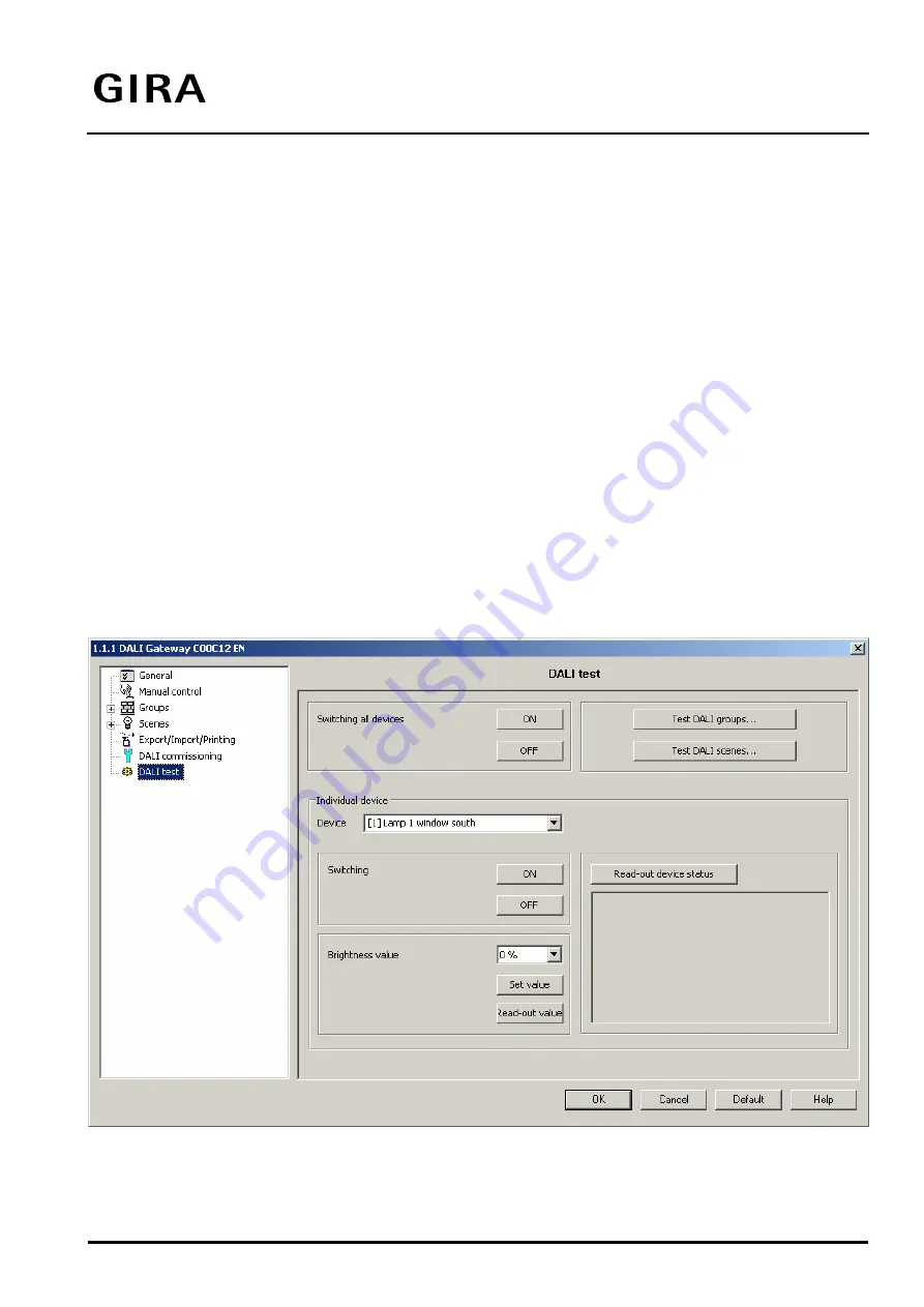 Gira DALI Gateway Product Documentation Download Page 102