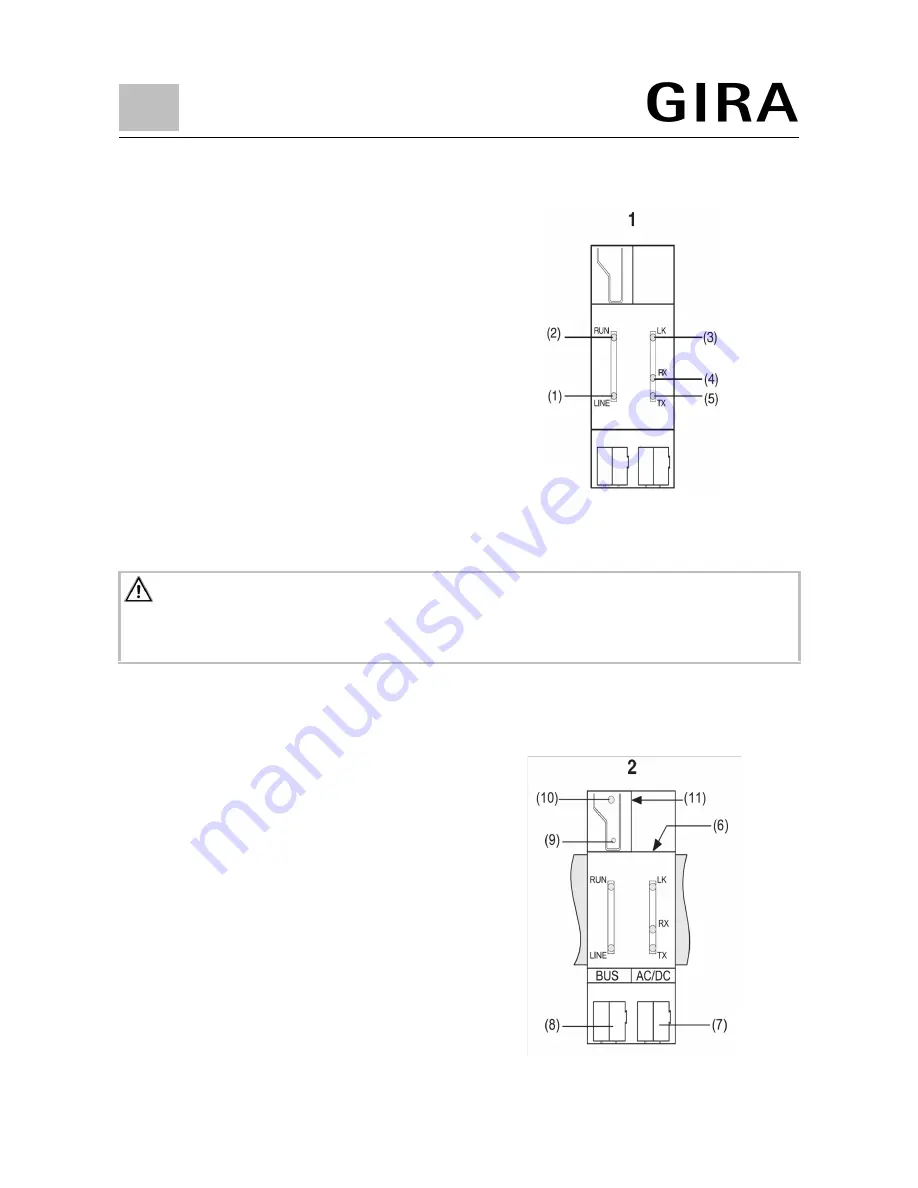 Gira KNX IP-Router Installation Instructions Download Page 2