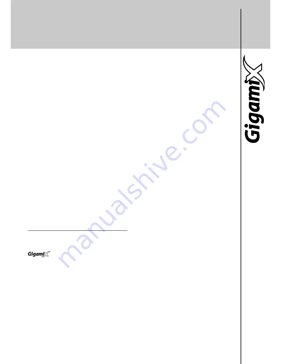 Girafe Gigamix User Manual Download Page 13