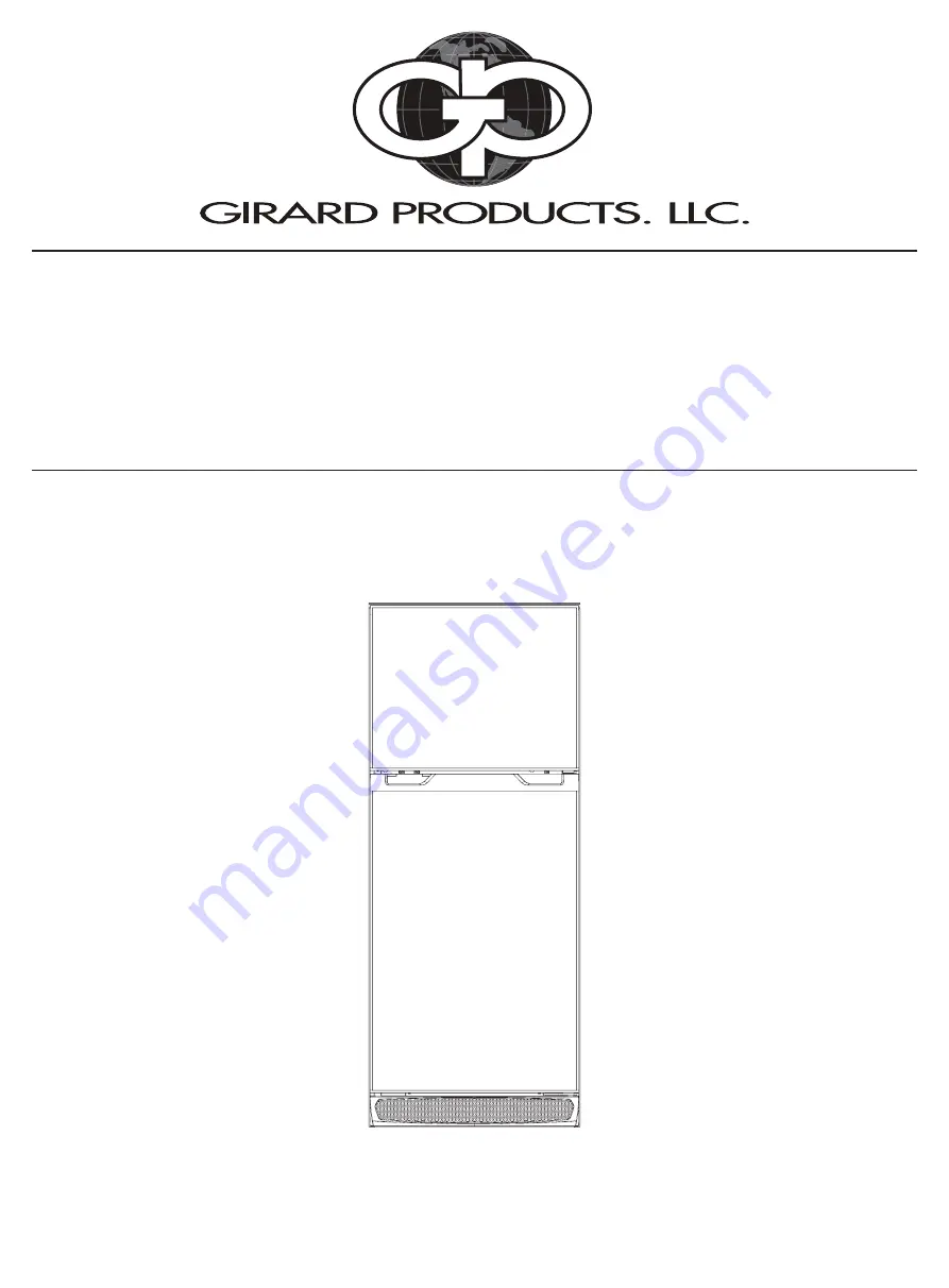 Girard Products 2022071754 User Manual Download Page 1