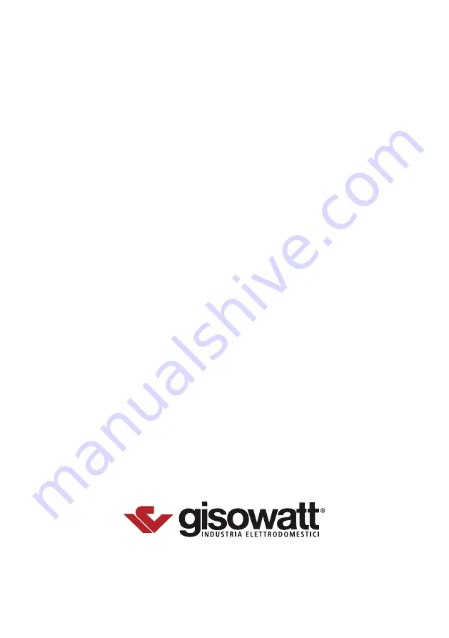 Gisowatt Lavamatic TI GSW 5 Instruction Manual Download Page 130