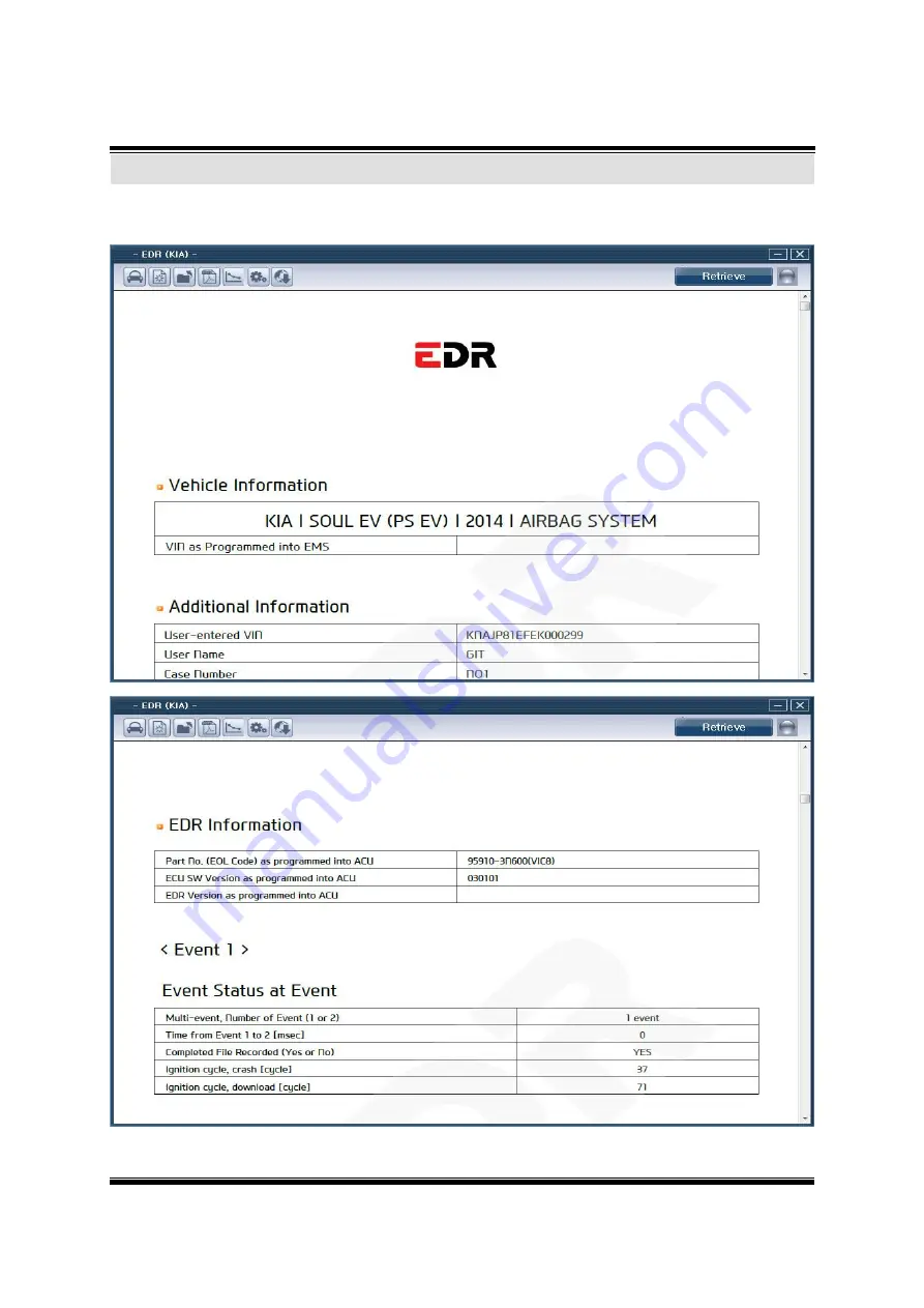 GIT EDR G1ZGDDM001 Скачать руководство пользователя страница 36