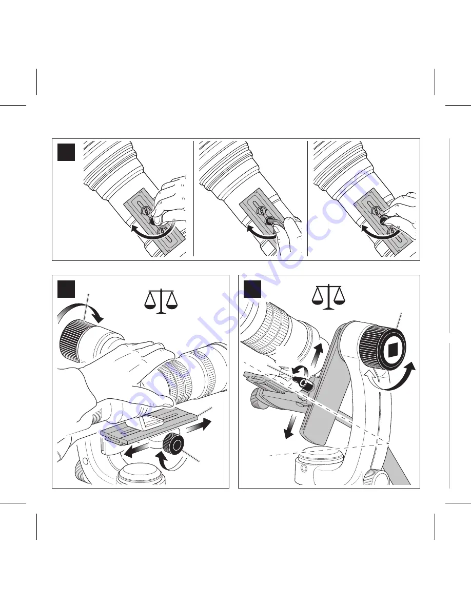 Gitzo Fluid Gimbal Head Скачать руководство пользователя страница 4