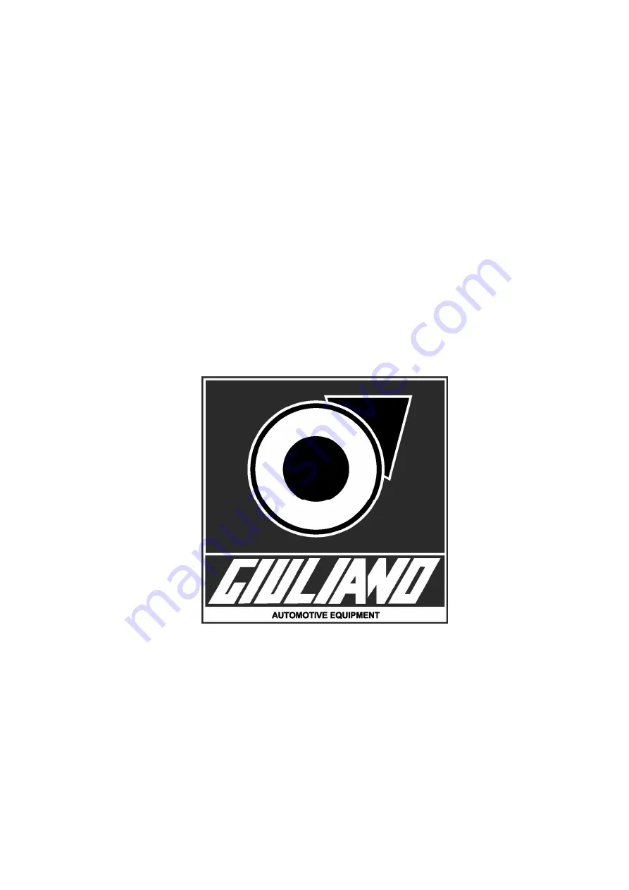 GIULIANO 0202380 Installation, Operation & Maintenance Manual Download Page 33