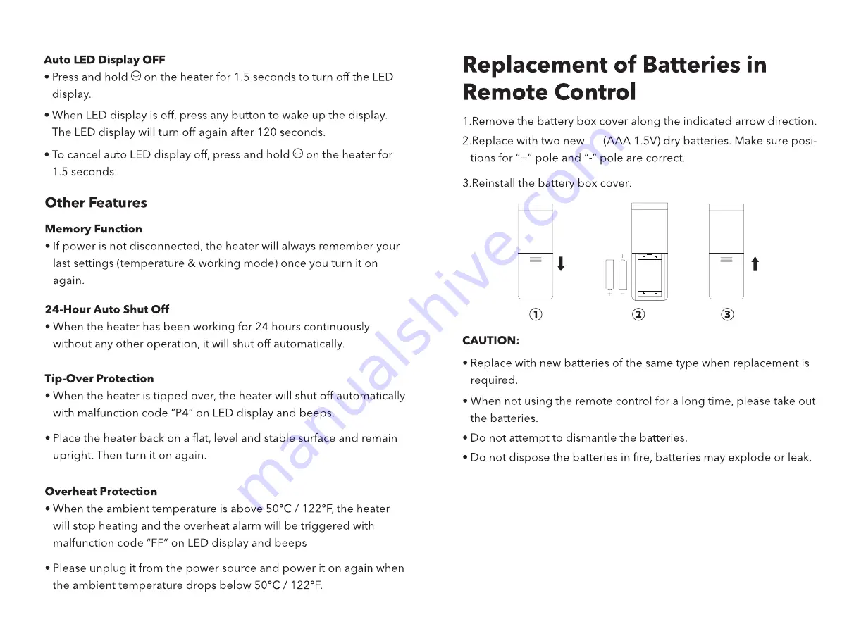 GiveBest HPQ15J-E1 User Manual Download Page 6