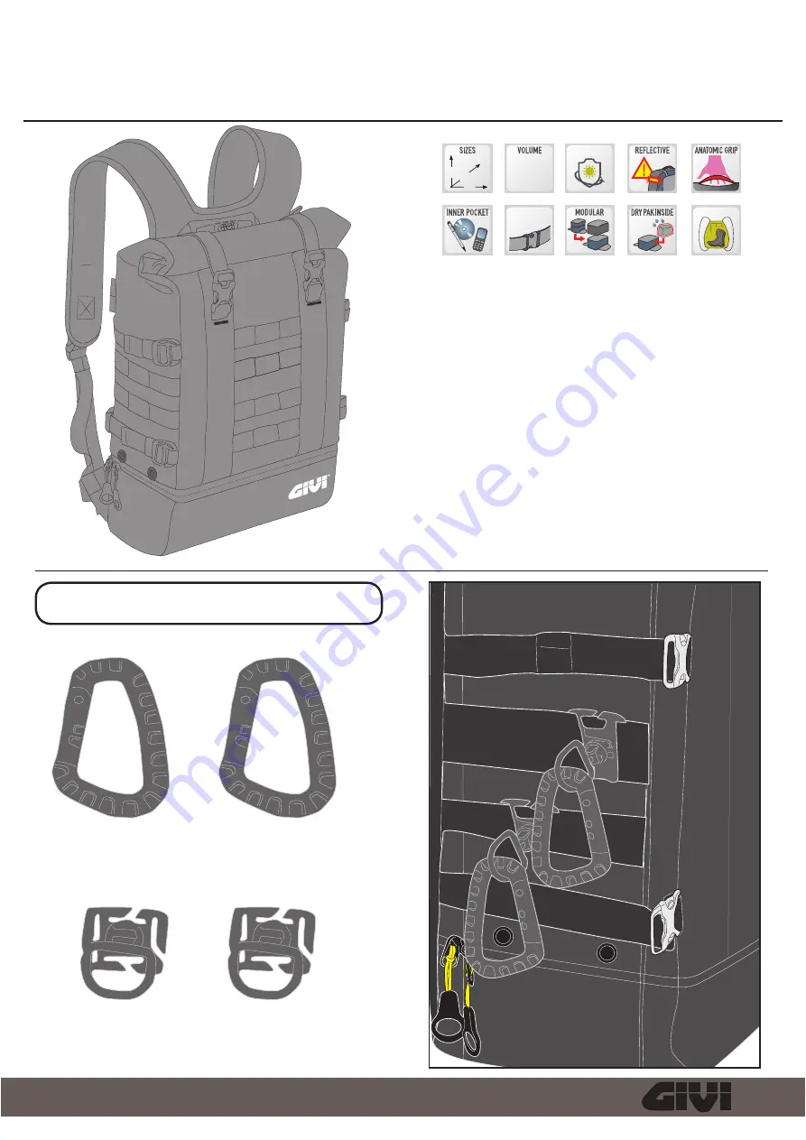 GIVI GRT711 Скачать руководство пользователя страница 1