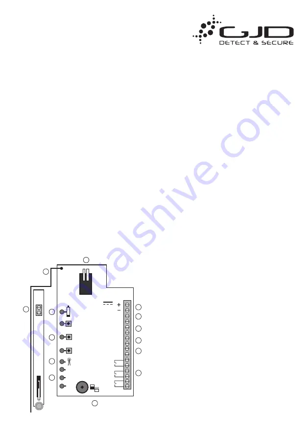 GJD OPAL RFX GJD018 Manual Download Page 1