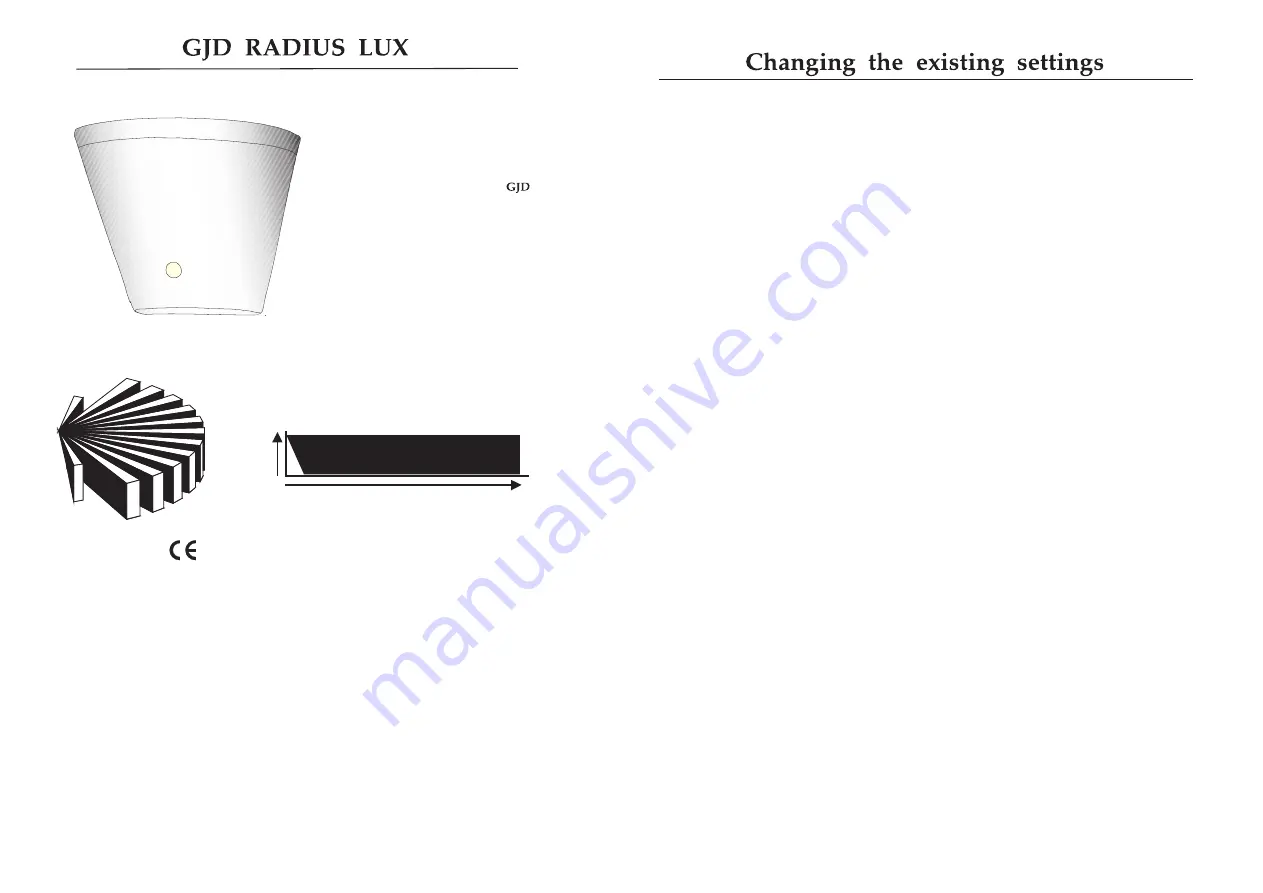 GJD RADIUS LUX Quick Start Manual Download Page 1