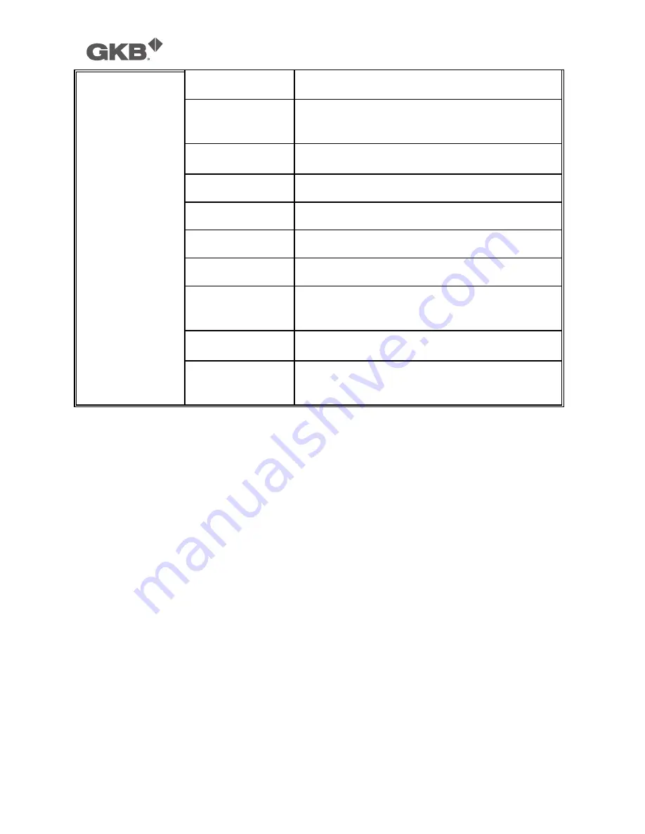 GKB HZ2001 User Manual Download Page 70