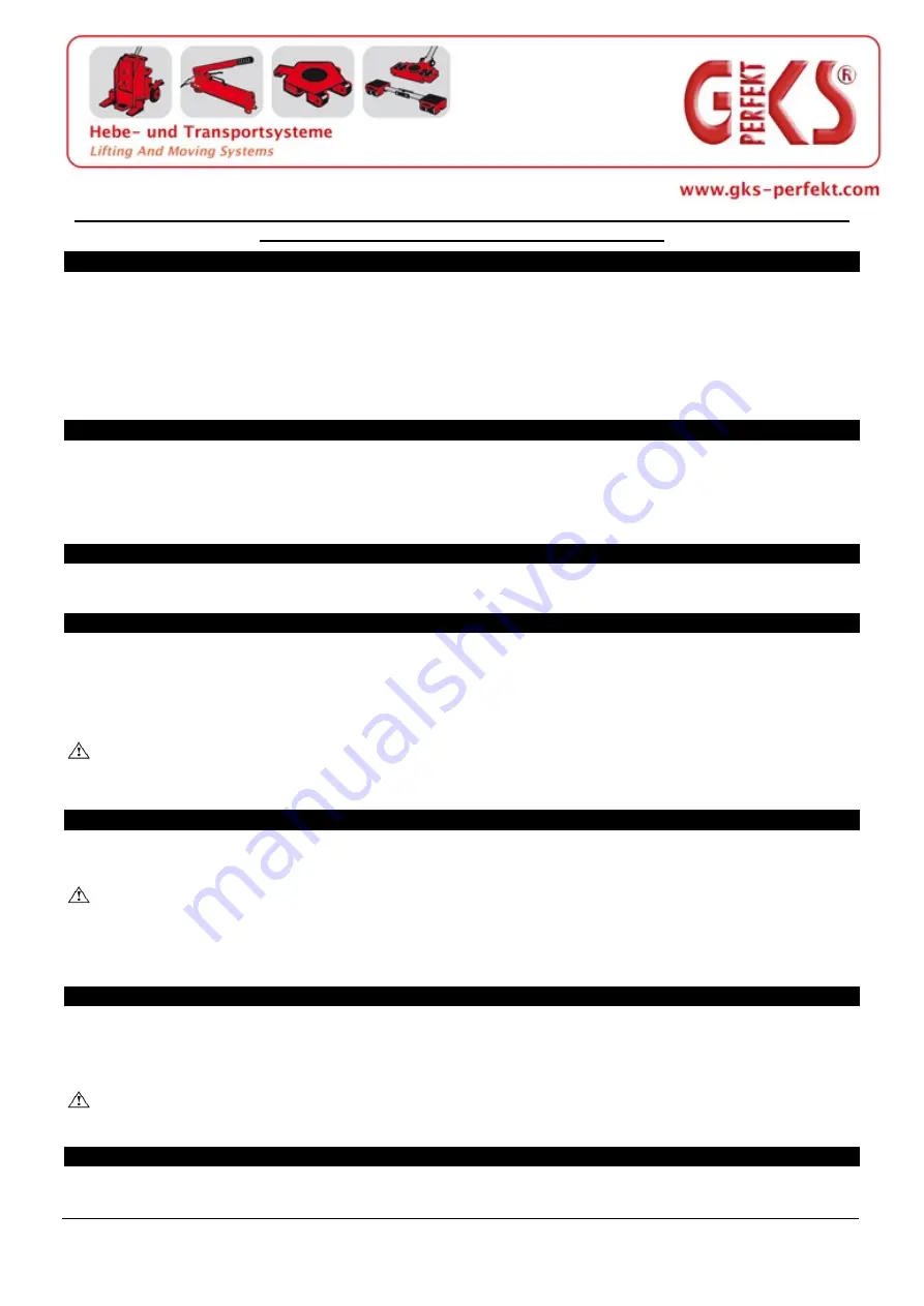 GKS TW28 Operating Manual Download Page 52