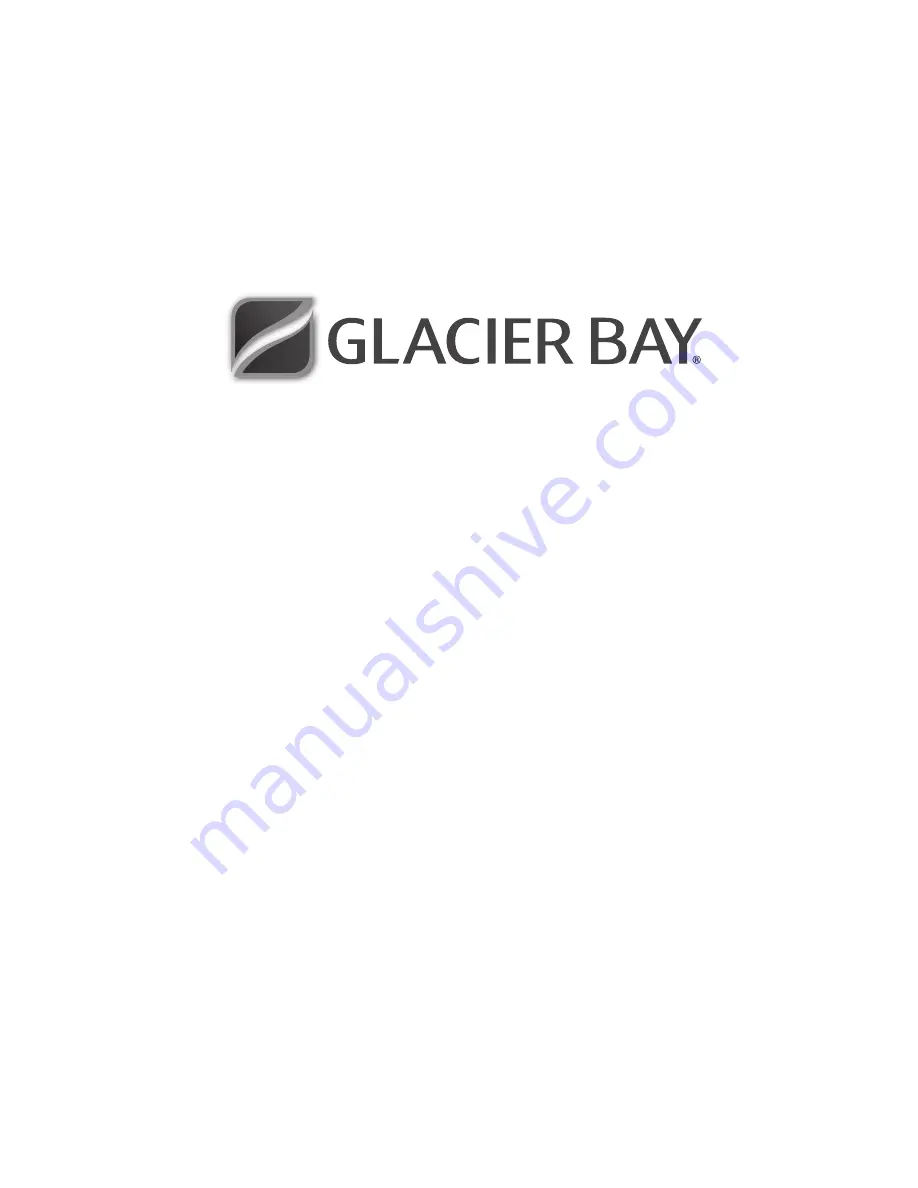 Glacier bay 1000-924-045 Use And Care Manual Download Page 16