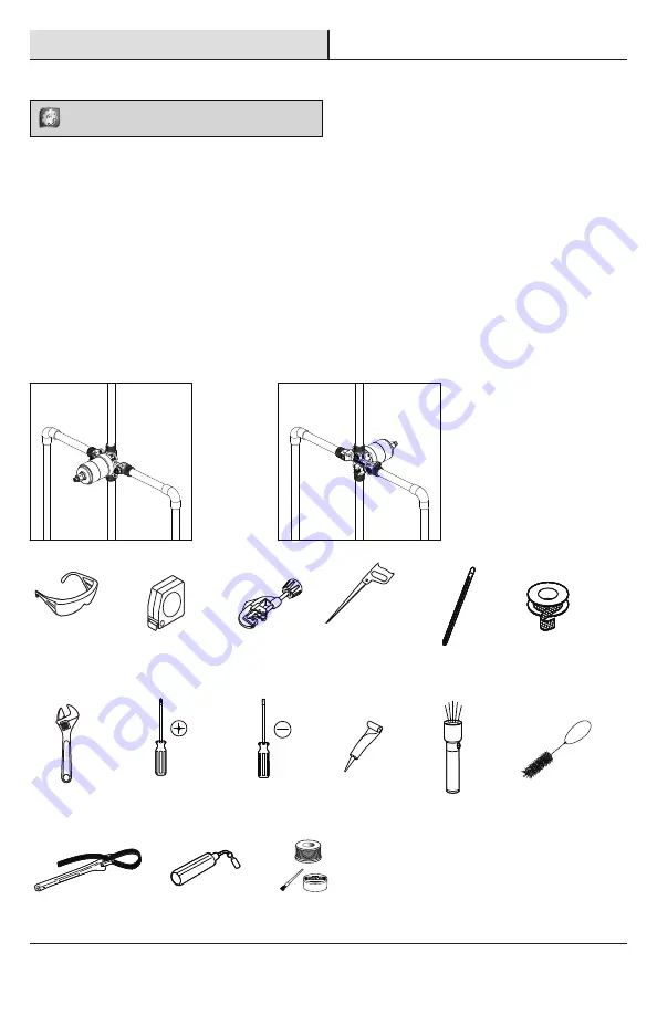 Glacier bay 1001-240-663 Installation And Care Manual Download Page 20