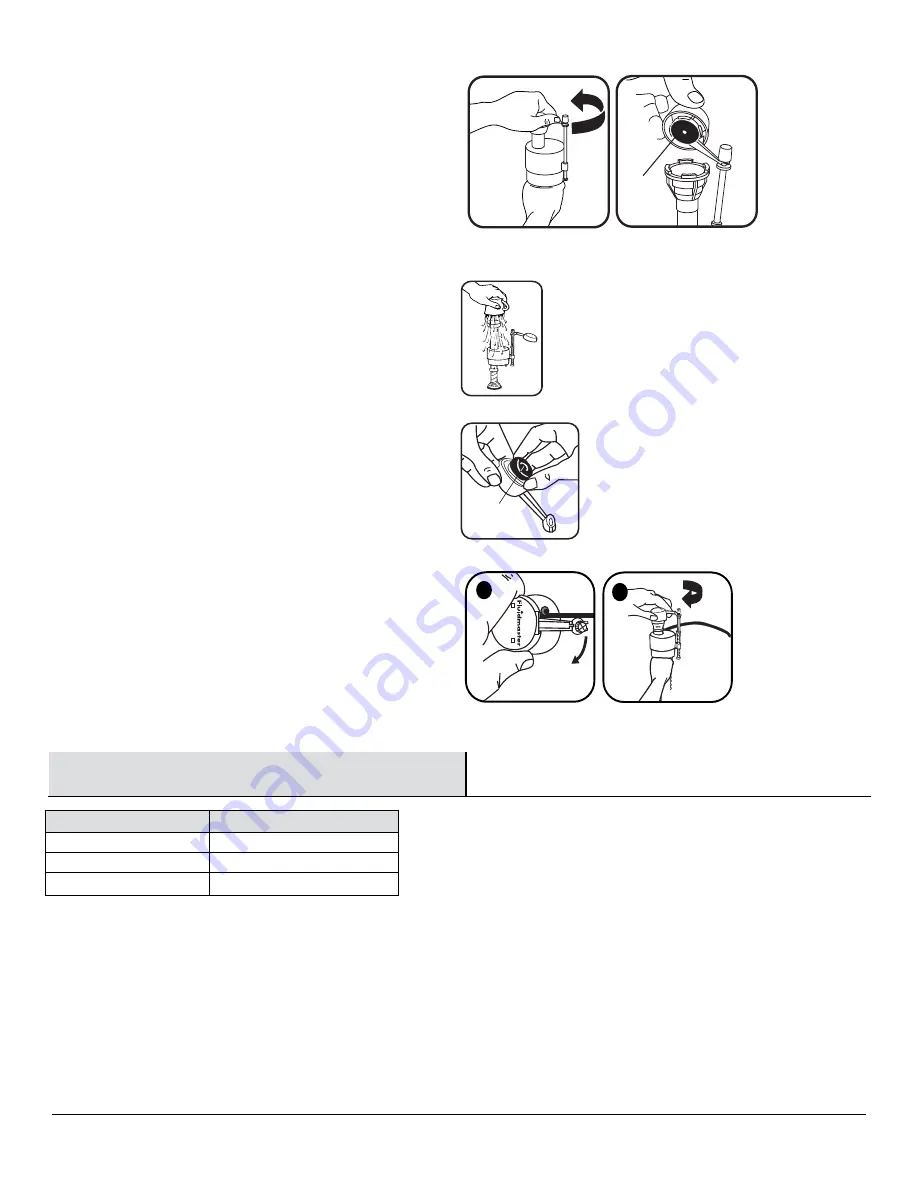 Glacier bay 1002300055 Use And Care Manual Download Page 21