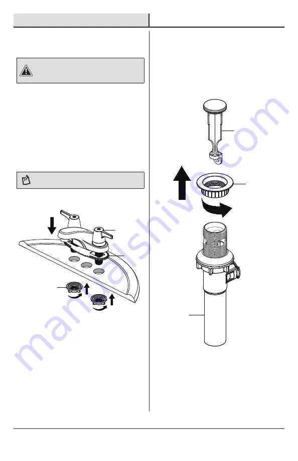 Glacier bay 1002974548 Installation And Care Manual Download Page 4