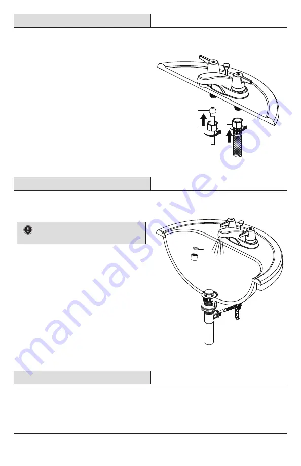 Glacier bay 1002974548 Installation And Care Manual Download Page 8