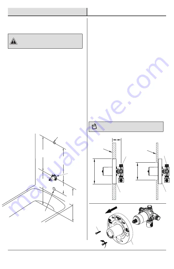 Glacier bay 1003002700 Installation And Care Manual Download Page 7