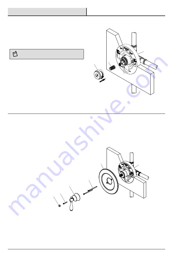 Glacier bay 1003002700 Installation And Care Manual Download Page 13