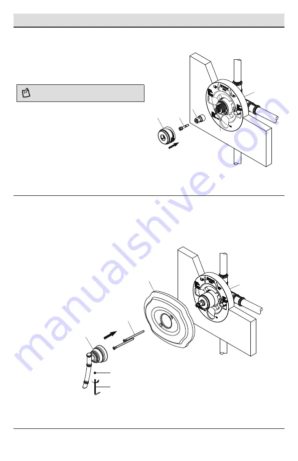 Glacier bay 1003217144 Installation And Care Manual Download Page 30