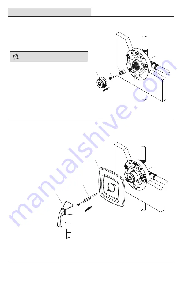 Glacier bay 1003217148 Installation And Care Manual Download Page 13