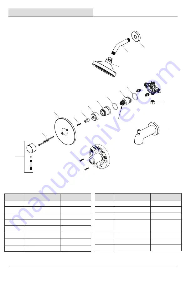 Glacier bay 1003217467 Installation And Care Manual Download Page 33