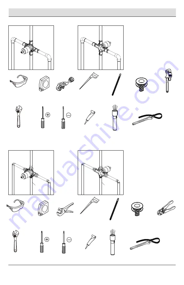 Glacier bay 1003217467 Installation And Care Manual Download Page 38