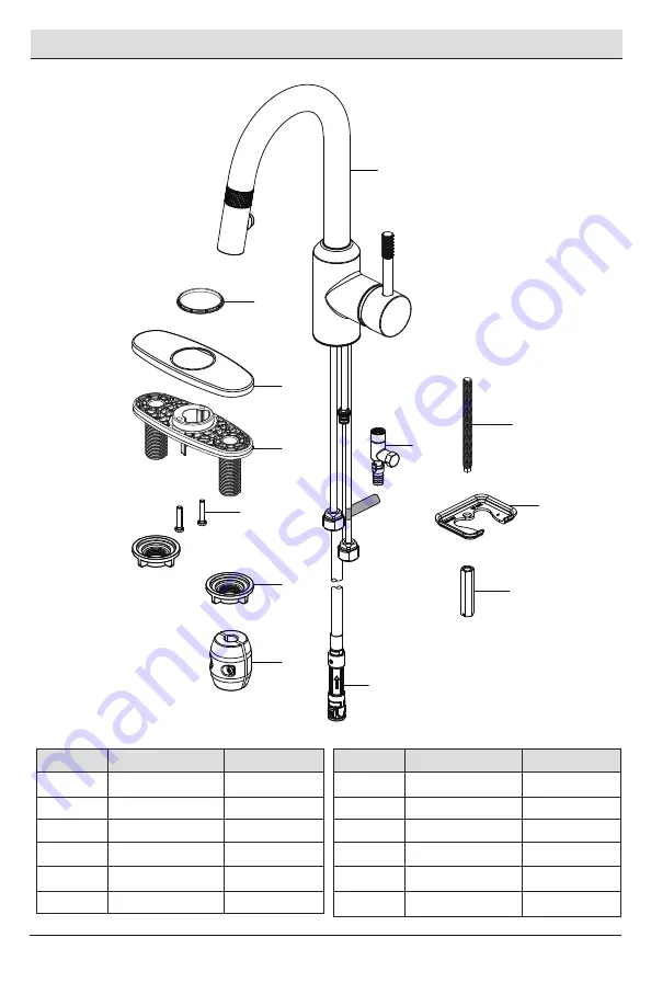 Glacier bay 1003321267 Installation And Care Manual Download Page 3