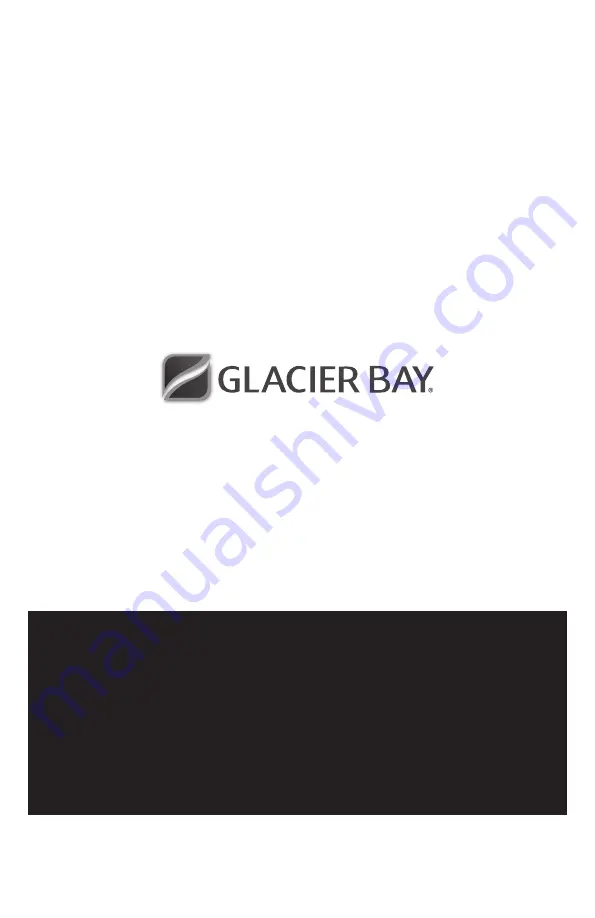 Glacier bay 1003332462 Скачать руководство пользователя страница 6