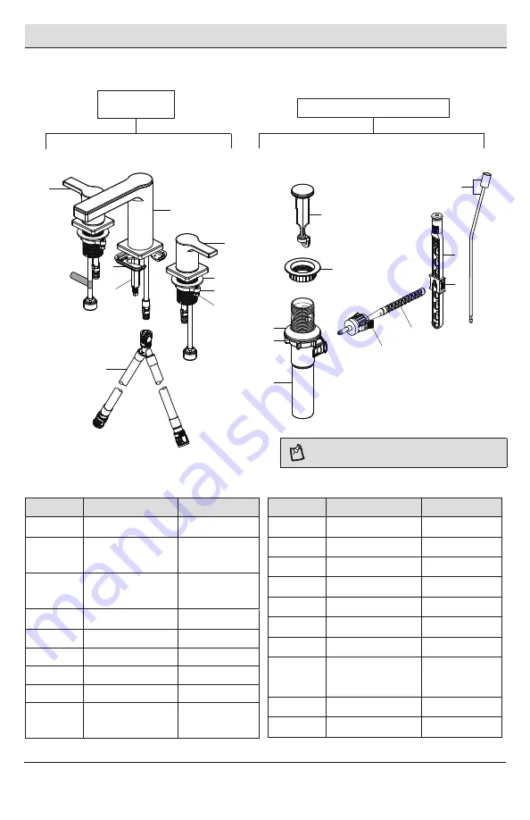 Glacier bay 1003341197 Installation And Care Manual Download Page 15