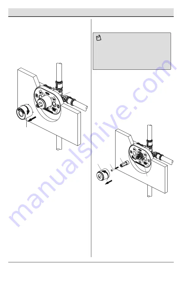 Glacier bay 1003421140 Installation And Care Manual Download Page 28