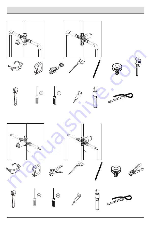 Glacier bay 1003421141 Installation And Care Manual Download Page 4