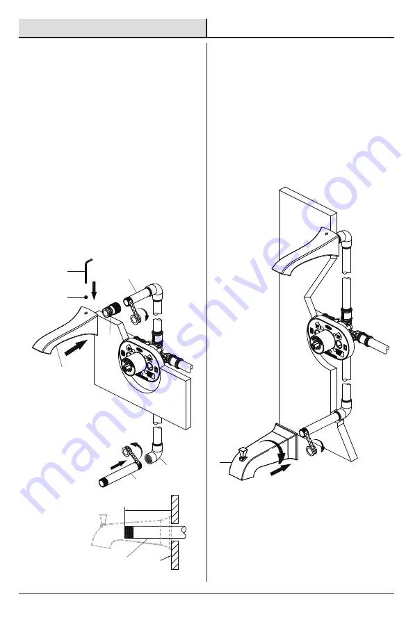 Glacier bay 1003421141 Installation And Care Manual Download Page 10