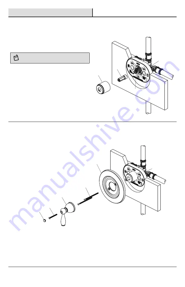 Glacier bay 1003567444 Installation And Care Manual Download Page 13