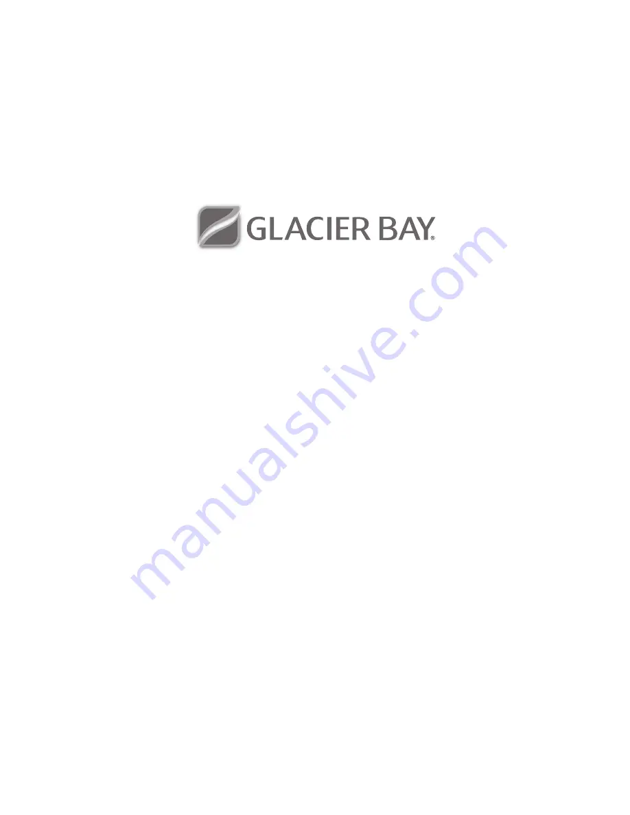 Glacier bay 1004 101 683 Use And Care Manual Download Page 9