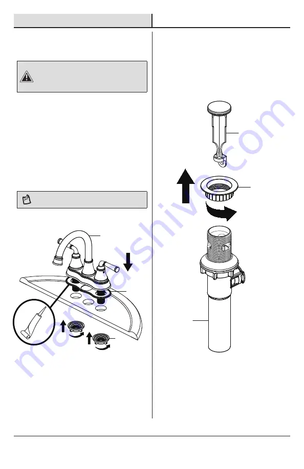 Glacier bay 1004873162 Installation And Care Manual Download Page 15