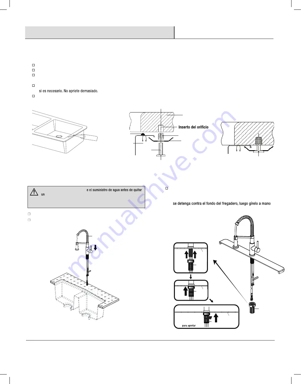 Glacier bay 1005403614 Use And Care Manual Download Page 31