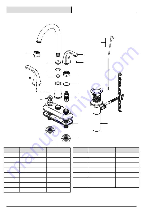 Glacier bay 1005496565 Installation And Care Manual Download Page 21