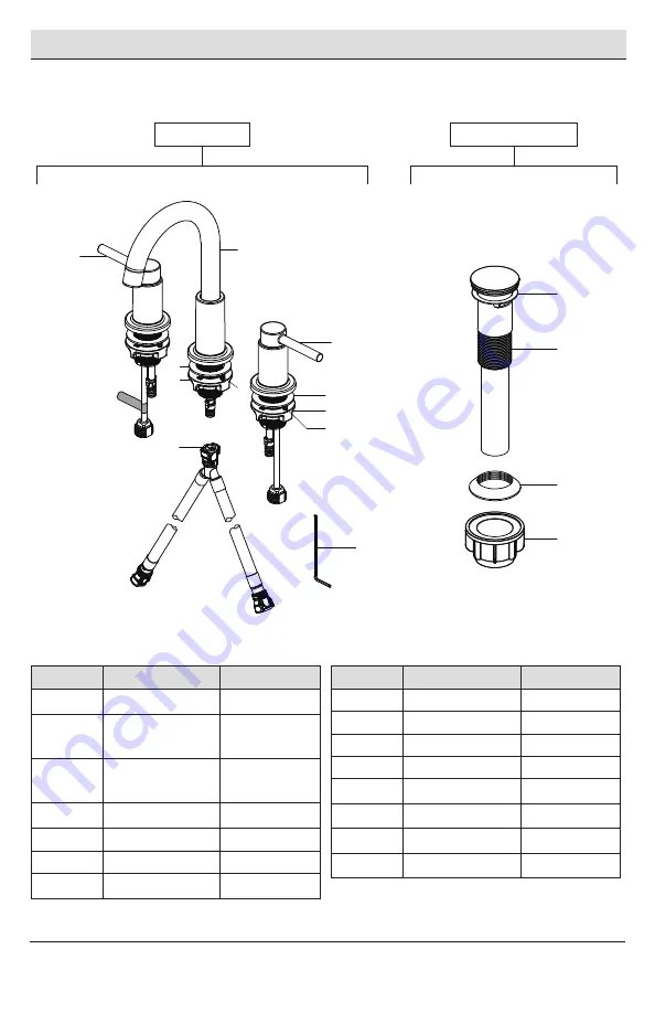 Glacier bay 1005537945 Installation And Care Manual Download Page 3