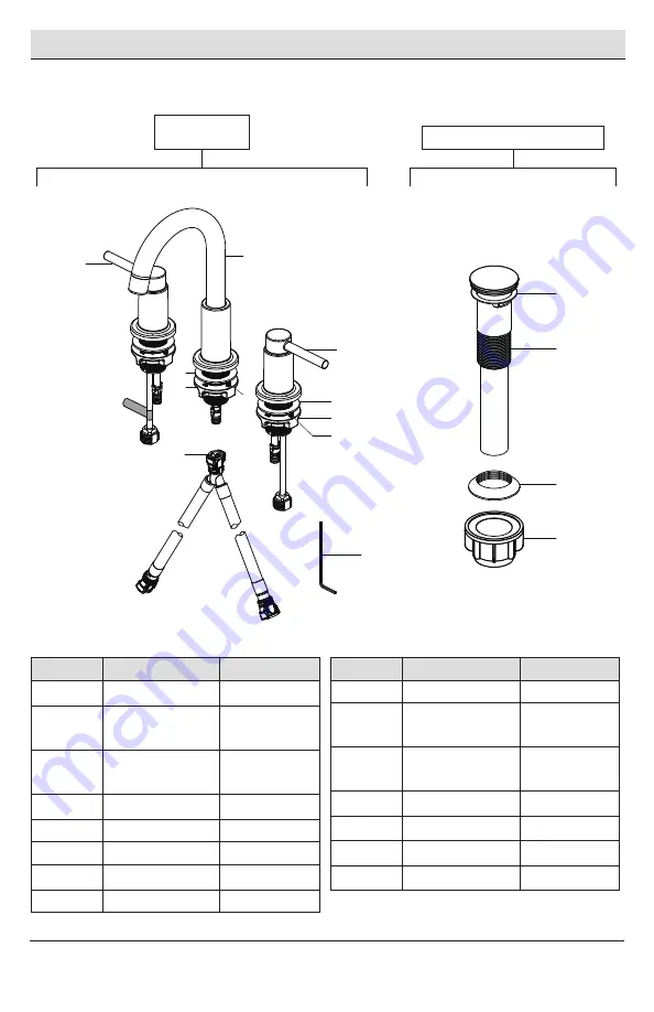 Glacier bay 1005537945 Installation And Care Manual Download Page 13