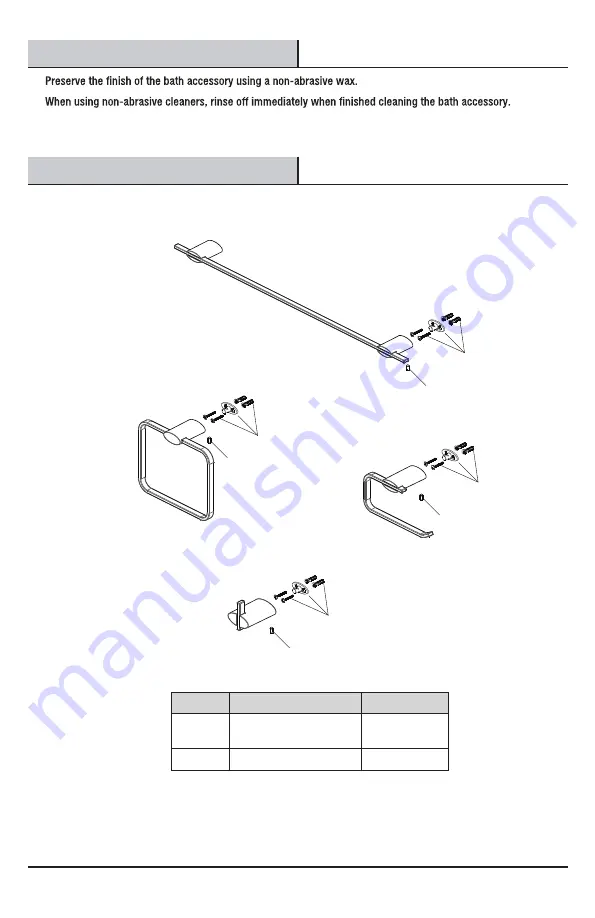 Glacier bay 130 336 Use And Care Manual Download Page 13