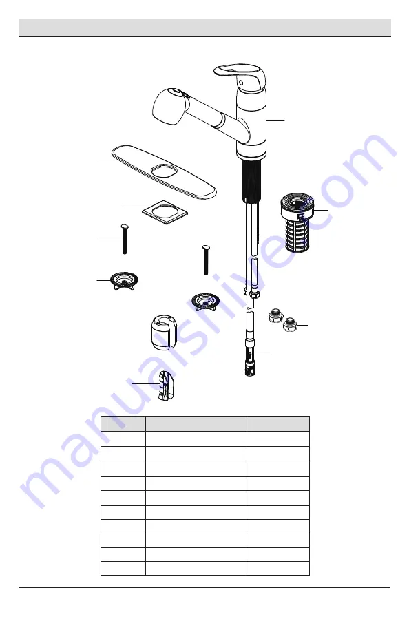 Glacier bay 140156 Installation And Care Manual Download Page 5