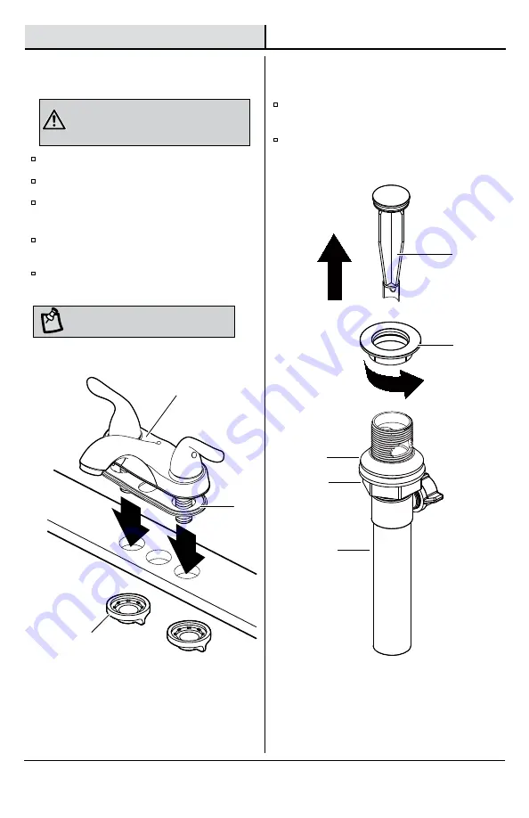 Glacier bay 217-251 Installation And Care Manual Download Page 4