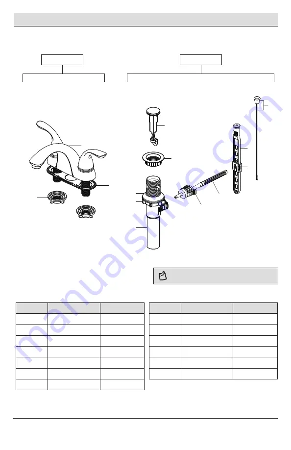 Glacier bay 247368 Installation And Care Manual Download Page 3